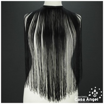 FLECO DE NYLON NEGRO MATE ANCHOS DE 5cm A 100cm