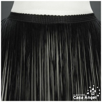 FLECO DE NYLON NEGRO MATE ANCHOS DE 5cm A 100cm