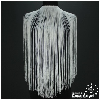 FLECO DE NYLON BLANCO MATE ANCHOS DE 5cm A 100cm