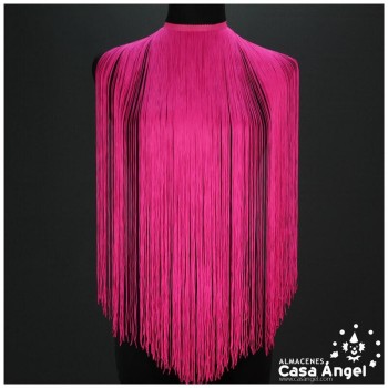 FLECO DE NYLON FUCSIA MATE ANCHOS DE 5cm A 60cm