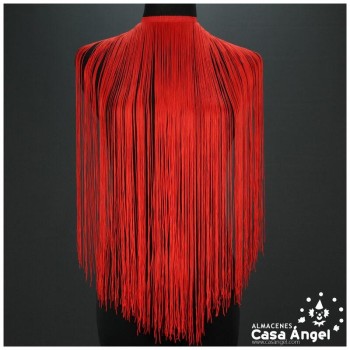 FLECO DE NYLON ROJO MATE ANCHOS DE 5cm A 100cm