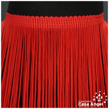FLECO DE NYLON ROJO MATE ANCHOS DE 5cm A 100cm