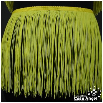 FLECO DE NYLON AMARILLO MATE ANCHOS DE 5cm A 60cm