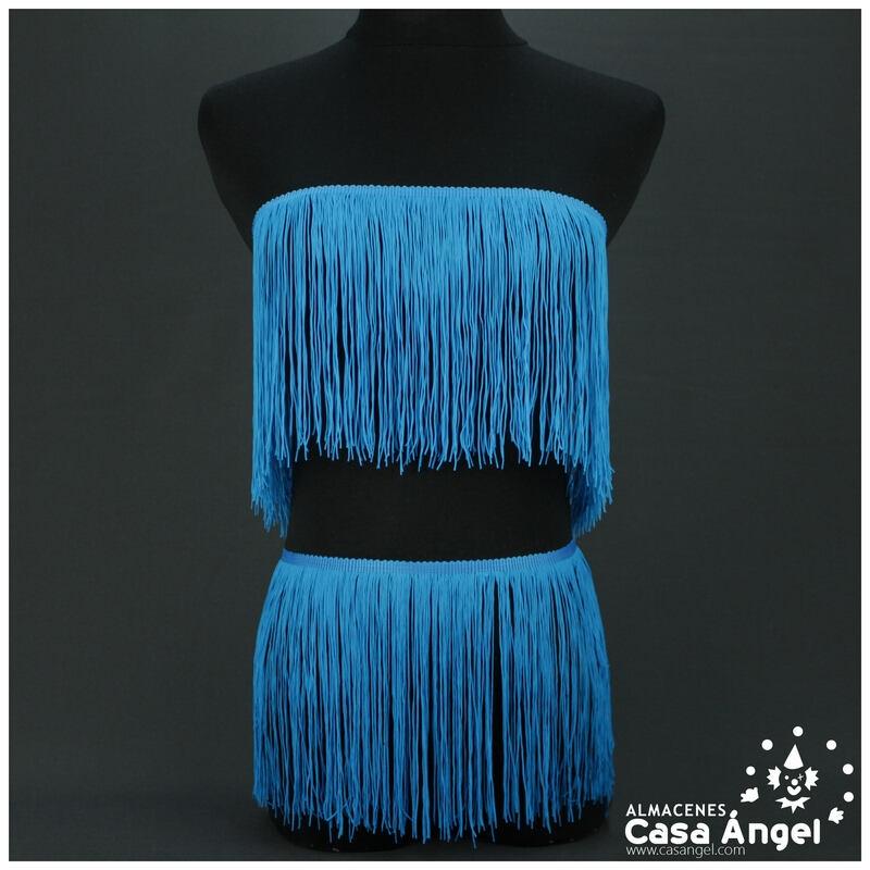 FLECO DE NYLON TURQUESA MATE ANCHOS DE 5cm A 60cm