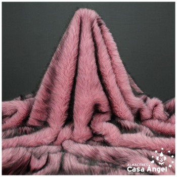 TELA DE PELO ROJO DE PUNTA NEGRA SERIE ASANI 150cm