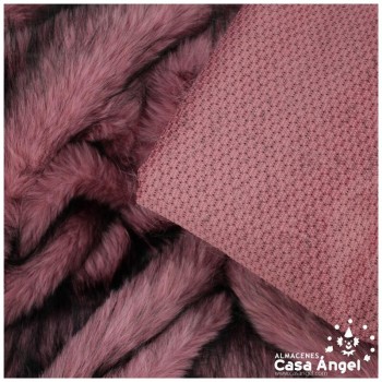 TELA DE PELO ROJO DE PUNTA NEGRA SERIE ASANI 150cm