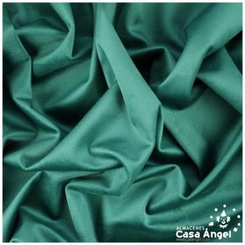 TERCIOPELO MATE VERDE BOTELLA SERIE ANANDA 150cm