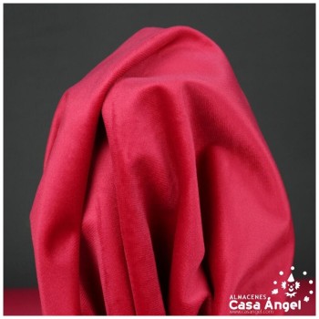 TERCIOPELO MATE ROJO SERIE ANANDA 150cm