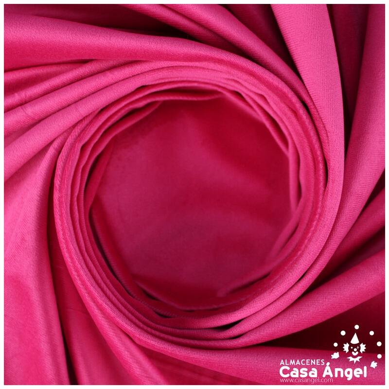 TERCIOPELO MATE FUCSIA SERIE ANANDA 150cm