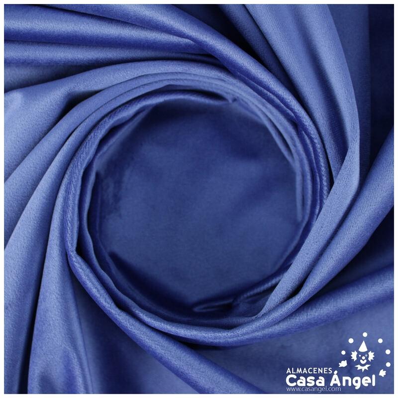TERCIOPELO MATE AZUL SERIE ANANDA 150cm