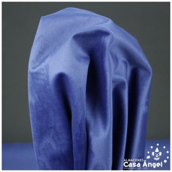 TERCIOPELO MATE AZUL SERIE ANANDA 150cm