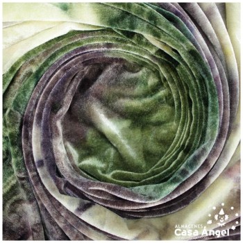 TERCIOPELO ELÁSTICO DEGRADÉ MUSGO SERIE JALEO 150cm