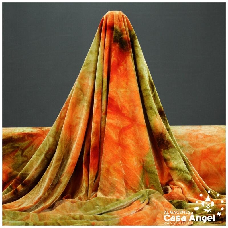 TERCIOPELO ELÁSTICO DEGRADÉ OTOÑO SERIE JALEO 150cm