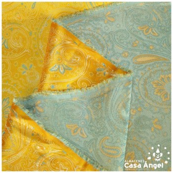 BROCADO CACHEMIR ORO SERIE BAZAR 150cm