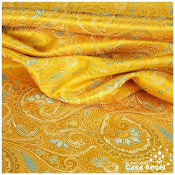 BROCADO CACHEMIR ORO SERIE BAZAR 150cm