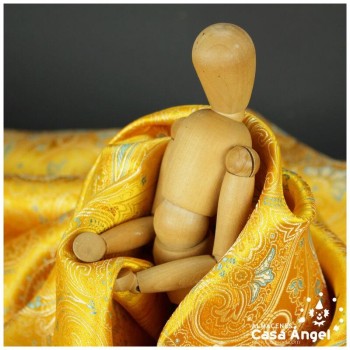 BROCADO CACHEMIR ORO SERIE BAZAR 150cm