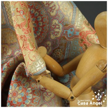 BROCADO JACQUARD BEIGE ORIENTAL SERIE TIBET 150cm