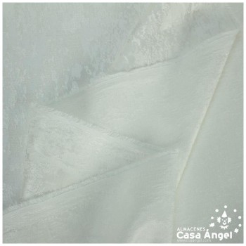 BROCADO BLANCO TEXTURA ABSTRACTA SERIE ZAMBRA 280cm