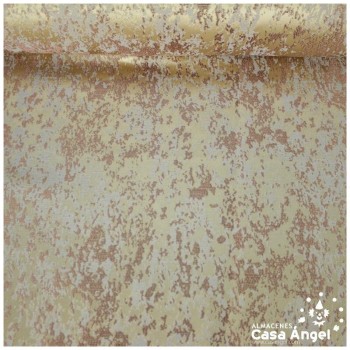BROCADO BEIGE TEXTURA ABSTRACTA SERIE ZAMBRA 280cm