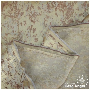 BROCADO BEIGE TEXTURA ABSTRACTA SERIE ZAMBRA 280cm