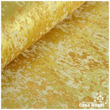 BROCADO AMARILLO OCRE TEXTURA ABSTRACTA SERIE ZAMBRA 280cm