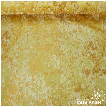 BROCADO AMARILLO OCRE TEXTURA ABSTRACTA SERIE ZAMBRA 280cm