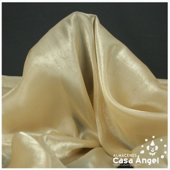 ORGANZA CRISTAL CHAMPÁN SERIE LUCILLE 150cm