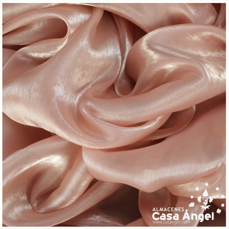ORGANZA CRISTAL NUDE SERIE LUCILLE 150cm
