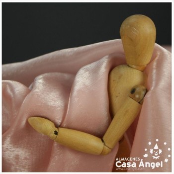 ORGANZA CRISTAL NUDE SERIE LUCILLE 150cm