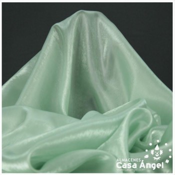 ORGANZA CRISTAL VERDE AGUA SERIE LUCILLE 150cm