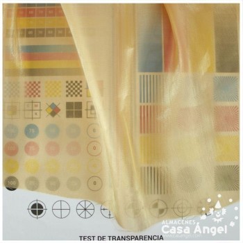 ORGANZA CRISTAL COLOR ORO SERIE LUCILLE 150cm