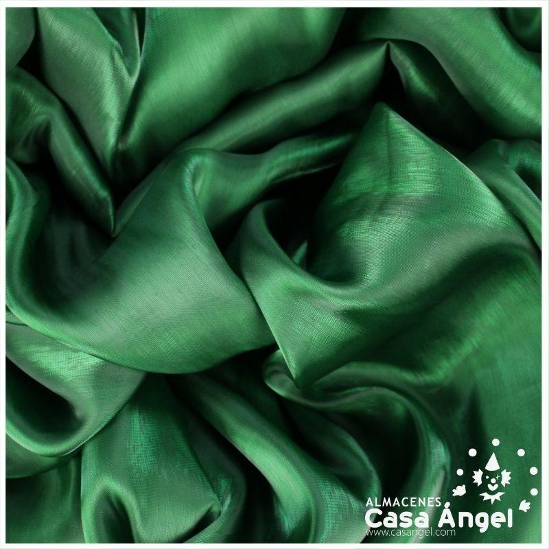 ORGANZA CRISTAL VERDE BOTELLA SERIE LUCILLE 150cm