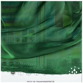 ORGANZA CRISTAL VERDE BOTELLA SERIE LUCILLE 150cm