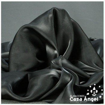 ORGANZA CRISTAL NEGRA SERIE LUCILLE 150cm