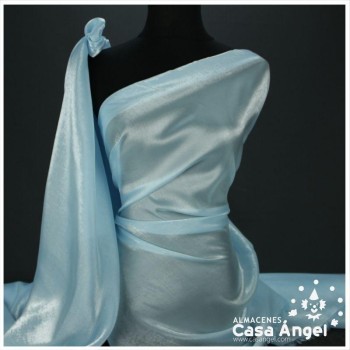 ORGANZA CRISTAL CELESTE SERIE LUCILLE 150cm