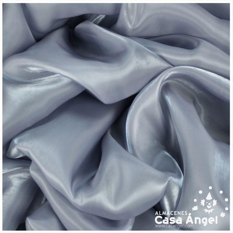 ORGANZA CRISTAL COLOR GRIS SERIE LUCILLE 150cm