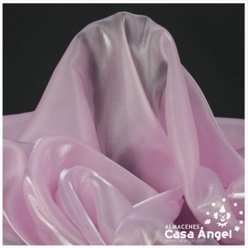 ORGANZA CRISTAL ROSA PÁLIDO SERIE LUCILLE 150cm