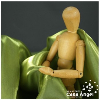 ORGANZA CRISTAL VERDE CAZA SERIE LUCILLE 150cm