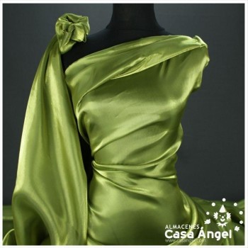 ORGANZA CRISTAL VERDE CAZA SERIE LUCILLE 150cm