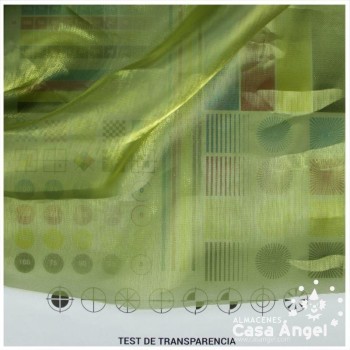 ORGANZA CRISTAL VERDE CAZA SERIE LUCILLE 150cm