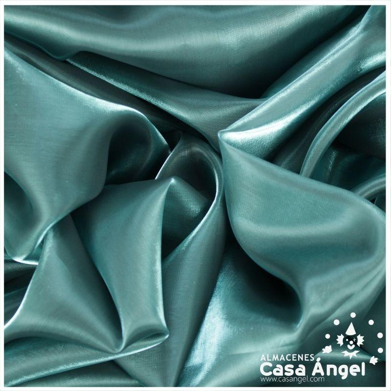 ORGANZA CRISTAL TURQUESA SERIE LUCILLE 150cm