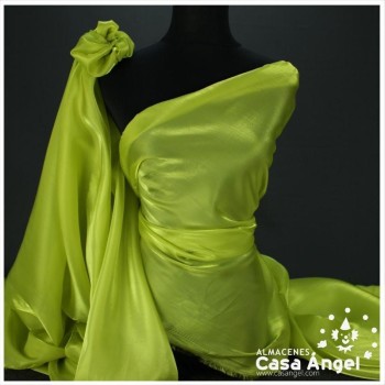 ORGANZA CRISTAL COLOR LIMA SERIE LUCILLE 150cm