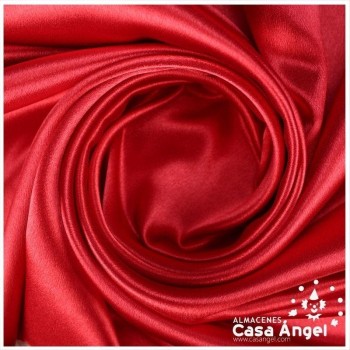 CRESPÓN CON BRILLO COLOR ROJO SERIE GLANZ 150cm