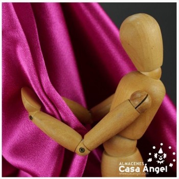 CRESPÓN ELÁSTICO CON BRILLO COLOR FUCISA SERIE GLANZ 150cm