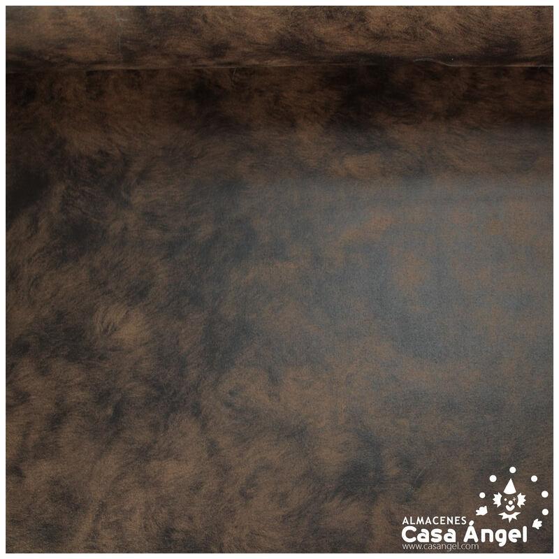 LICRA MARRÓN SÍMIL CUERO CURTIDO SERIE CHARMA 150cm