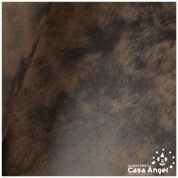 LICRA MARRÓN SÍMIL CUERO CURTIDO SERIE CHARMA 150cm