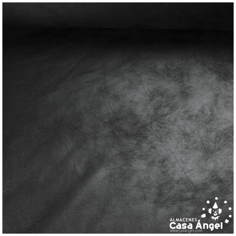 LICRA NEGRO SÍMIL CUERO CURTIDO SERIE CHARMA 150cm