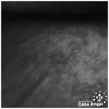 LICRA NEGRO SÍMIL CUERO CURTIDO SERIE CHARMA 150cm