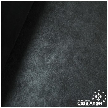 LICRA NEGRO SÍMIL CUERO CURTIDO SERIE CHARMA 150cm