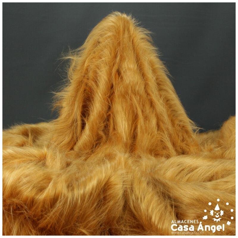 TELA DE PELO SINTÉTICO LARGO DORÉ SERIE KAMI 180cm